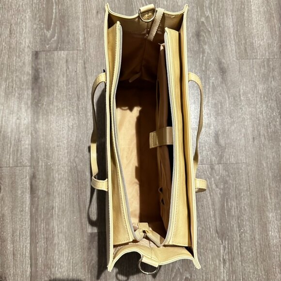 BEIS Large Work Tote in Beige - Picture 10 of 10